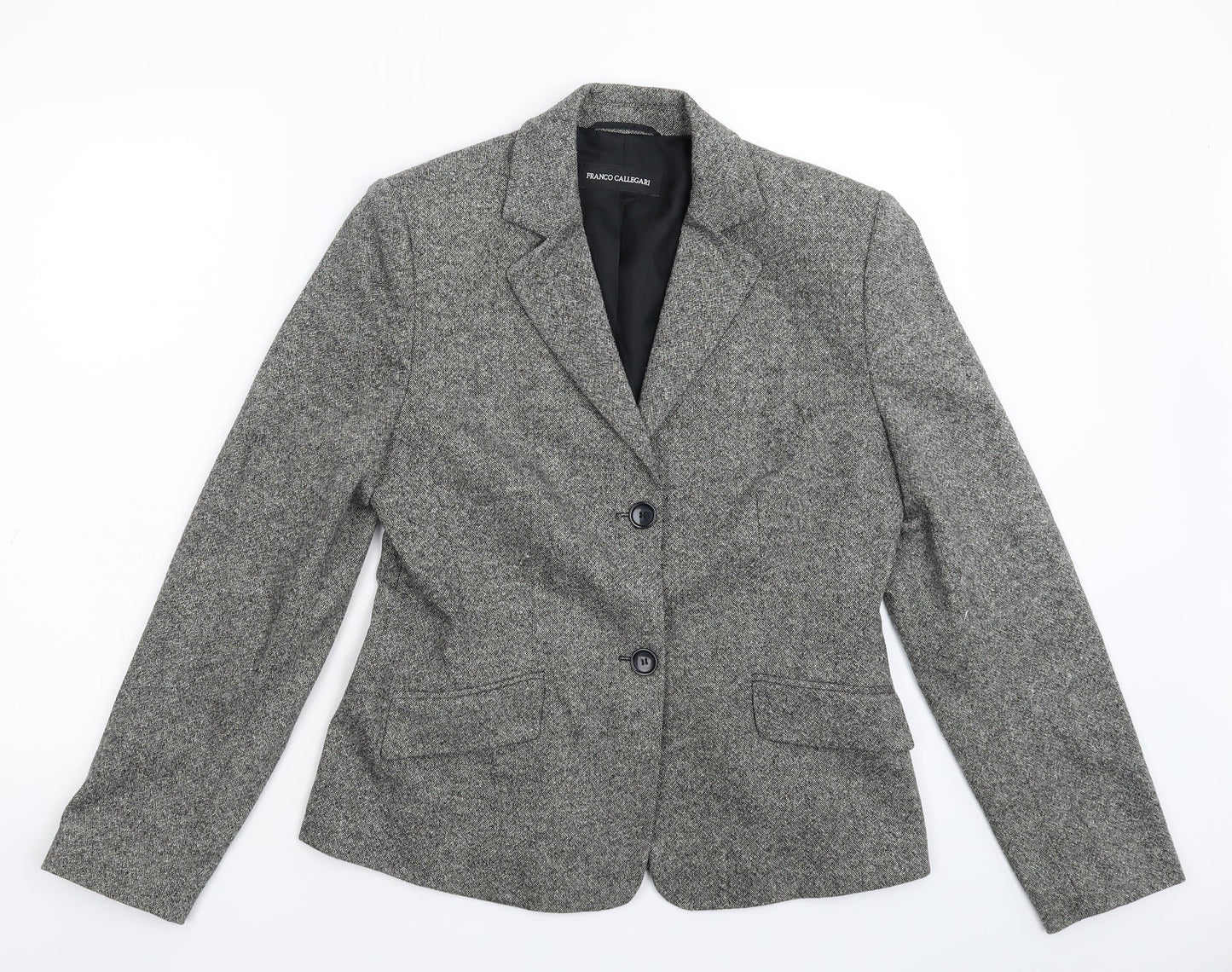 Franco Callegari Womens Grey   Jacket Suit Jacket Size 10