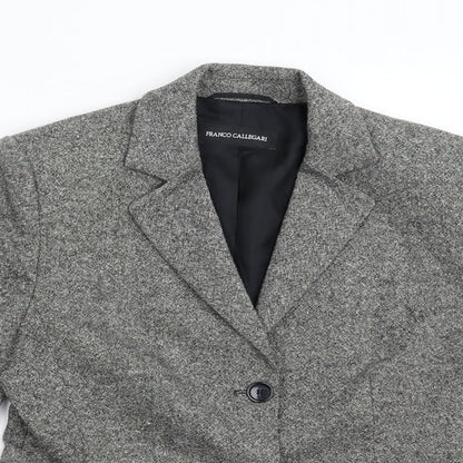 Franco Callegari Womens Grey   Jacket Suit Jacket Size 10