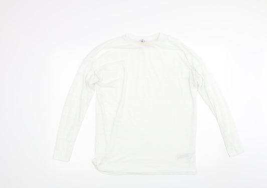 NEXT Womens White   Pullover Sweatshirt Size 14