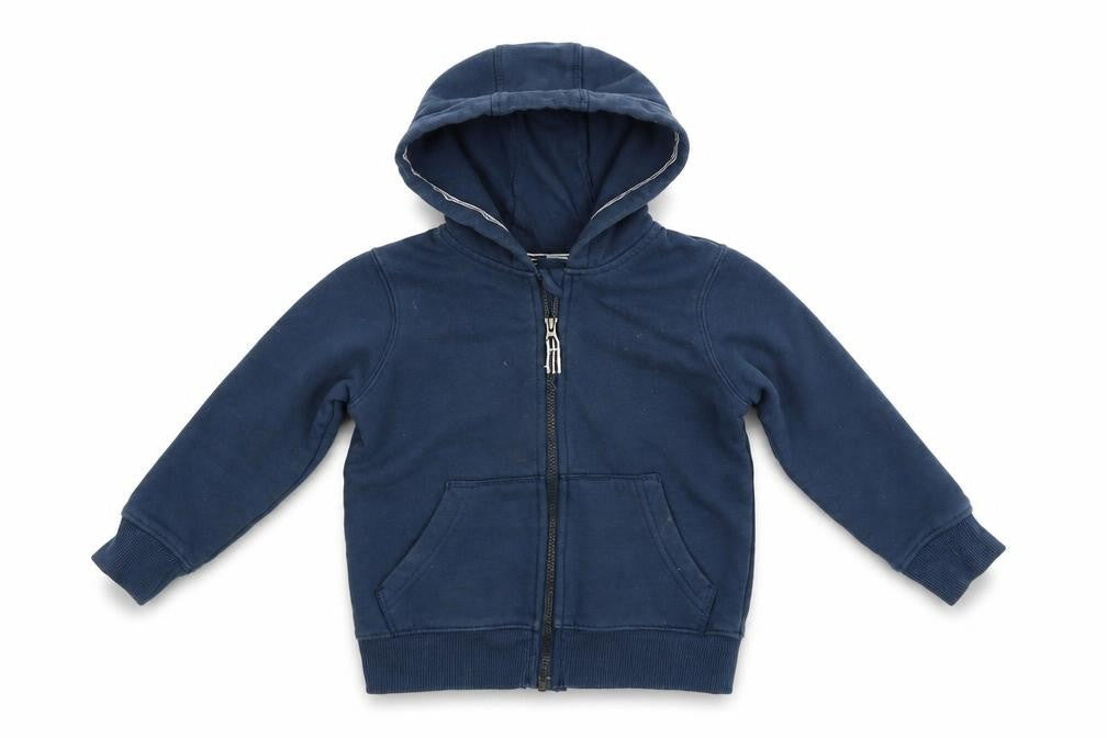 TU Boys Blue   Full Zip Hoodie Size 2 Years