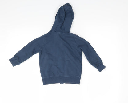 Tu Boys Blue   Full Zip Hoodie Size 2 Years