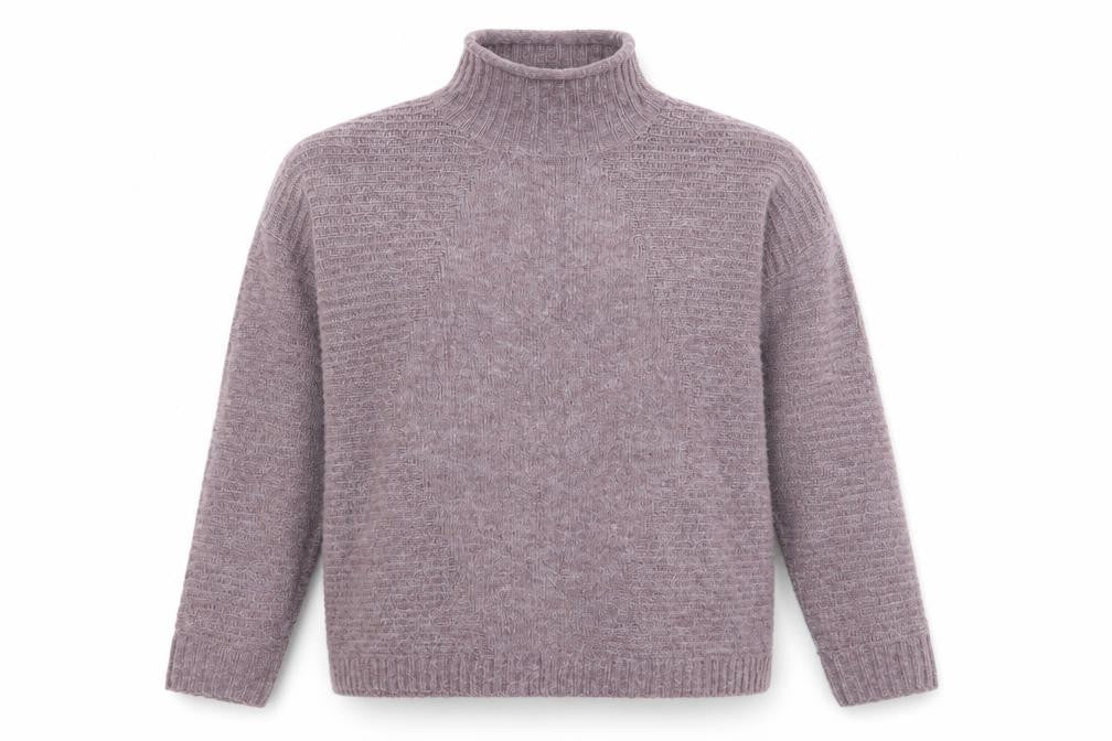 TU Womens Purple  Knit Pullover Jumper Size 8