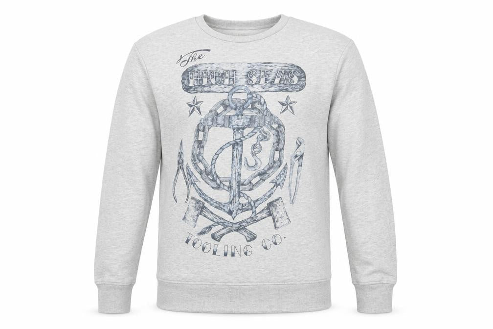 Cedarwood State Mens Grey Pullover Sweatshirt Size XS