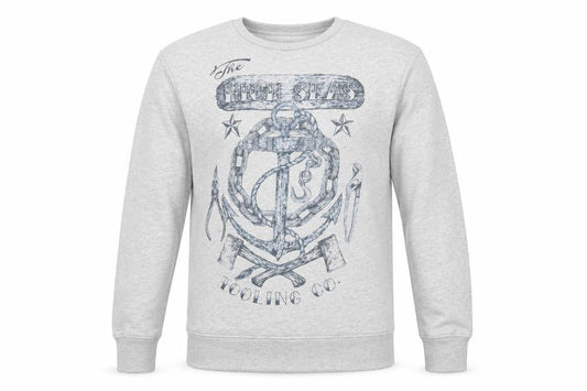 Cedarwood State Mens Grey Pullover Sweatshirt Size XS