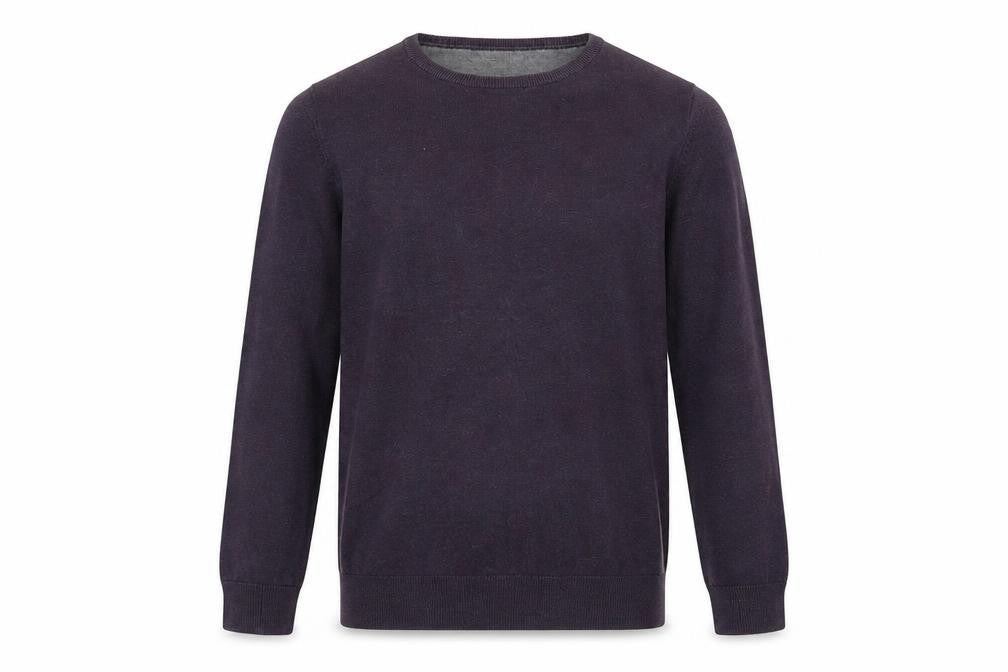 Tom Taylor Mens Purple  Knit Pullover Jumper Size S