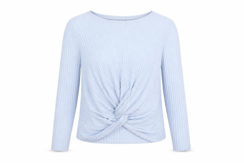 New Look Womens Blue  Knit Pullover Jumper Size 14