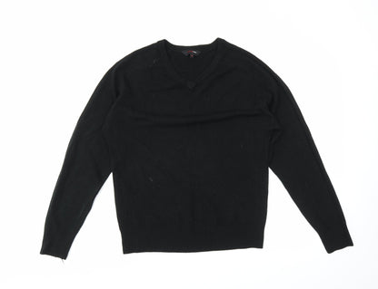 Cutting Edge Mens Black   Pullover Jumper Size M