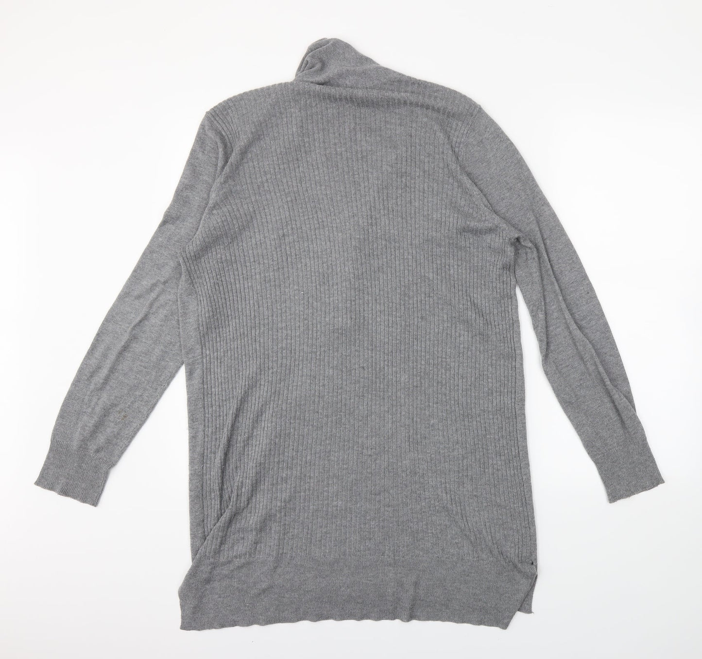 George Womens Grey   Wrap Jumper Size L