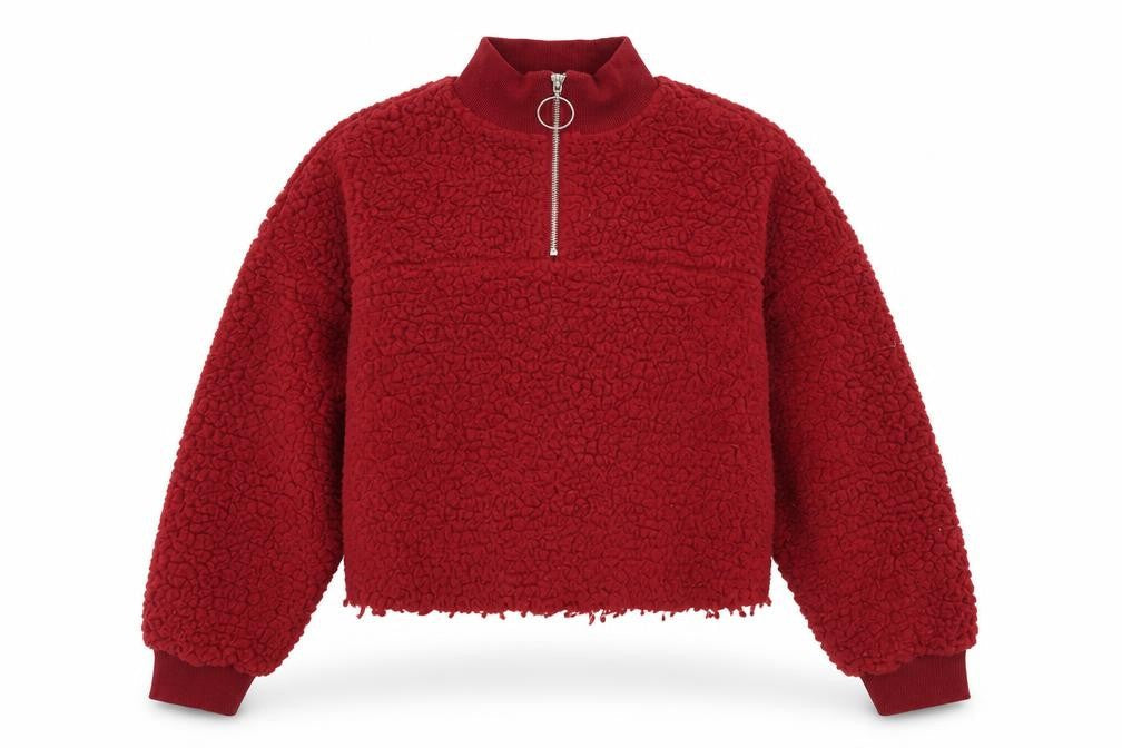 SheIn Womens Red   Pullover Jumper Size S