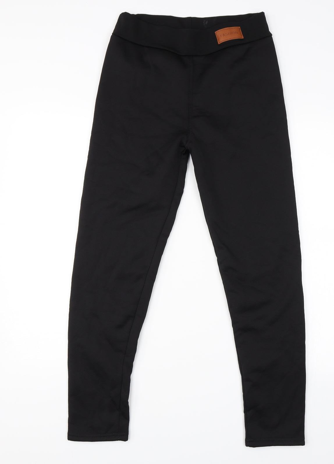 Preworn Womens Black   Trousers  Size 6 L26 in