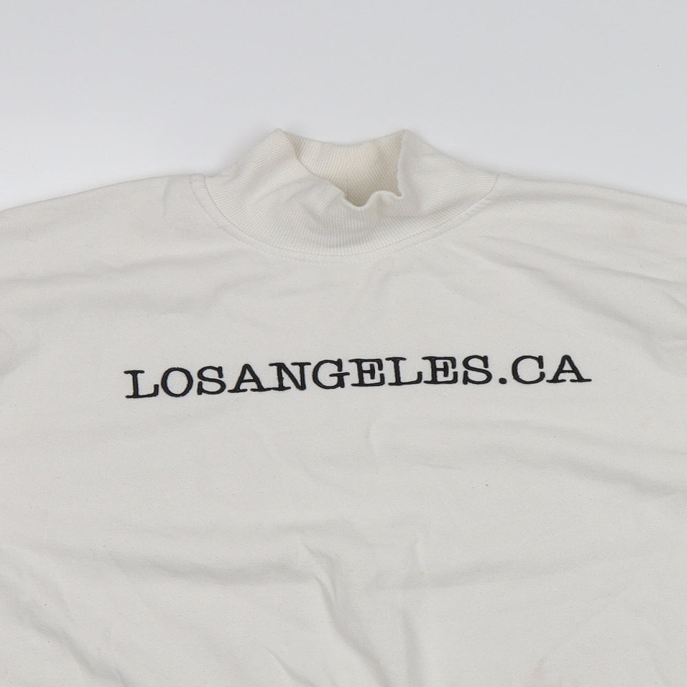 Primark Womens White   Pullover Jumper Size XS  - los angeles