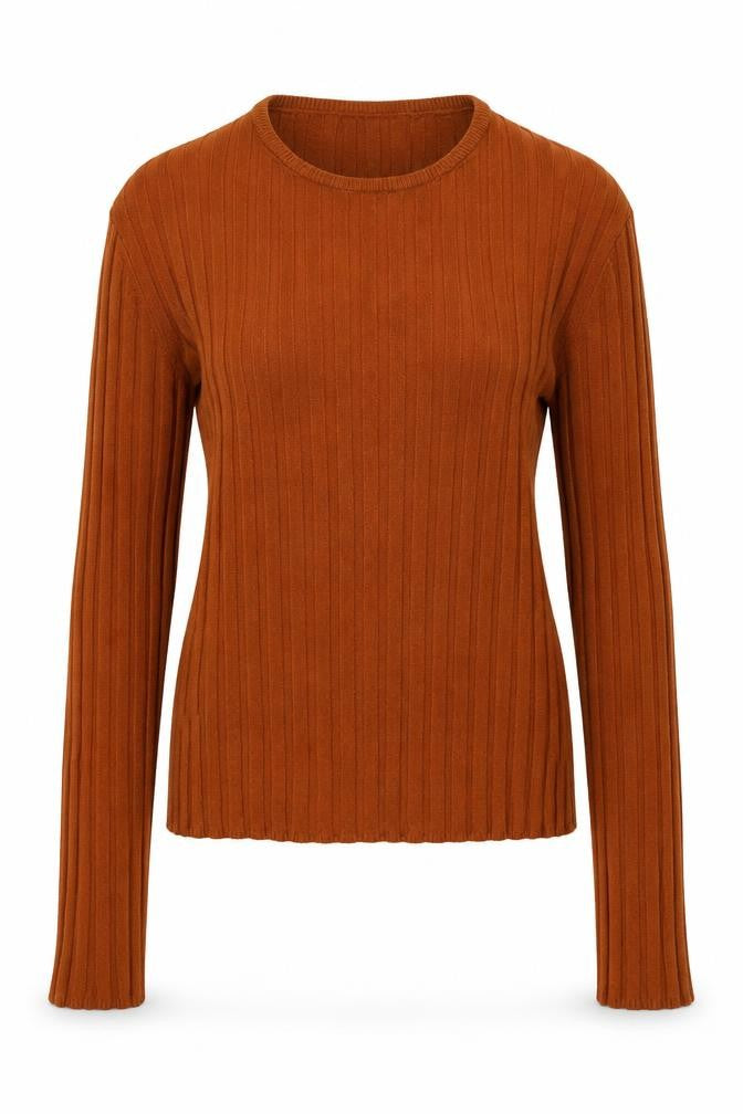 New Look Womens Brown   Pullover Jumper Size 8