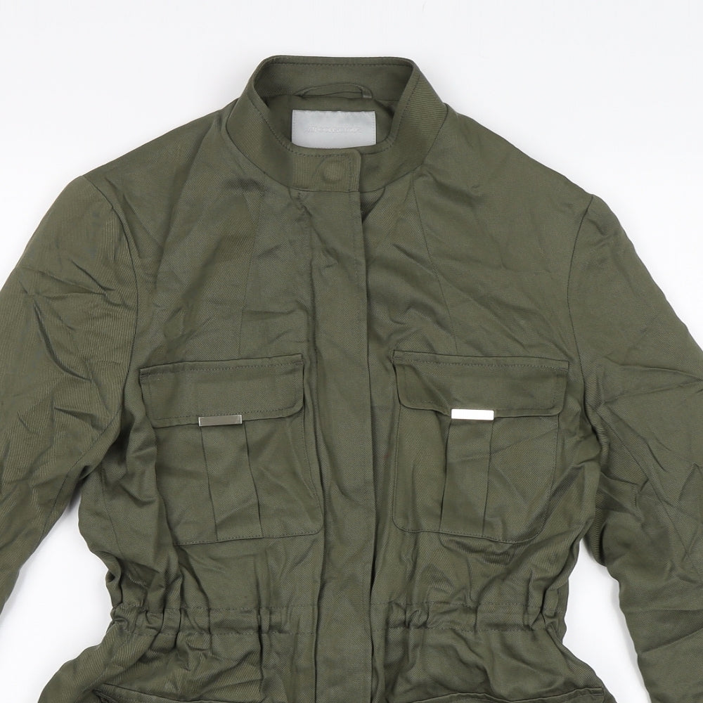 H&M Womens Green   Jacket  Size 6