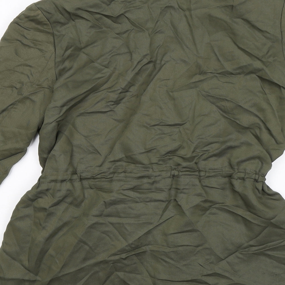 H&M Womens Green   Jacket  Size 6