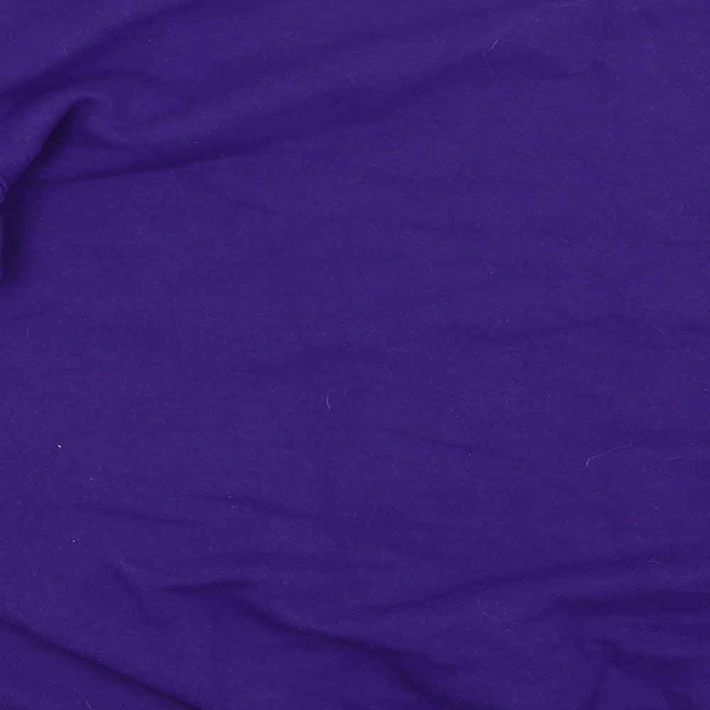 Gildan Mens Purple   Pullover Jumper Size L
