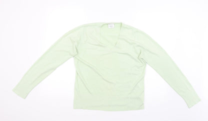 Preloved NEXT Womens Green   Pullover Jumper Size 16 - Front