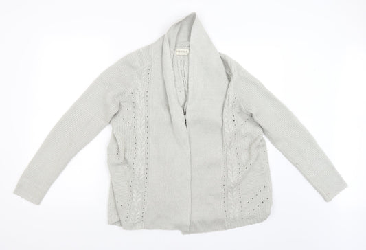 M&S Womens Beige   Cape Jumper Size 10