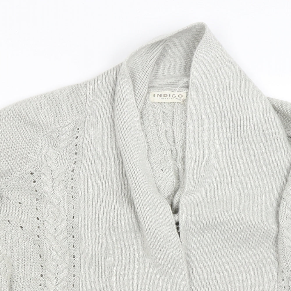 M&S Womens Beige   Cape Jumper Size 10