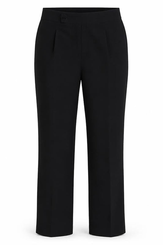 Bonprix Womens Black Dress Pants Trousers Size 16 L28 in