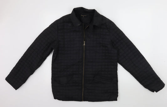 Incorporatewear Mens Black Camouflage  Jacket Coat Size M
