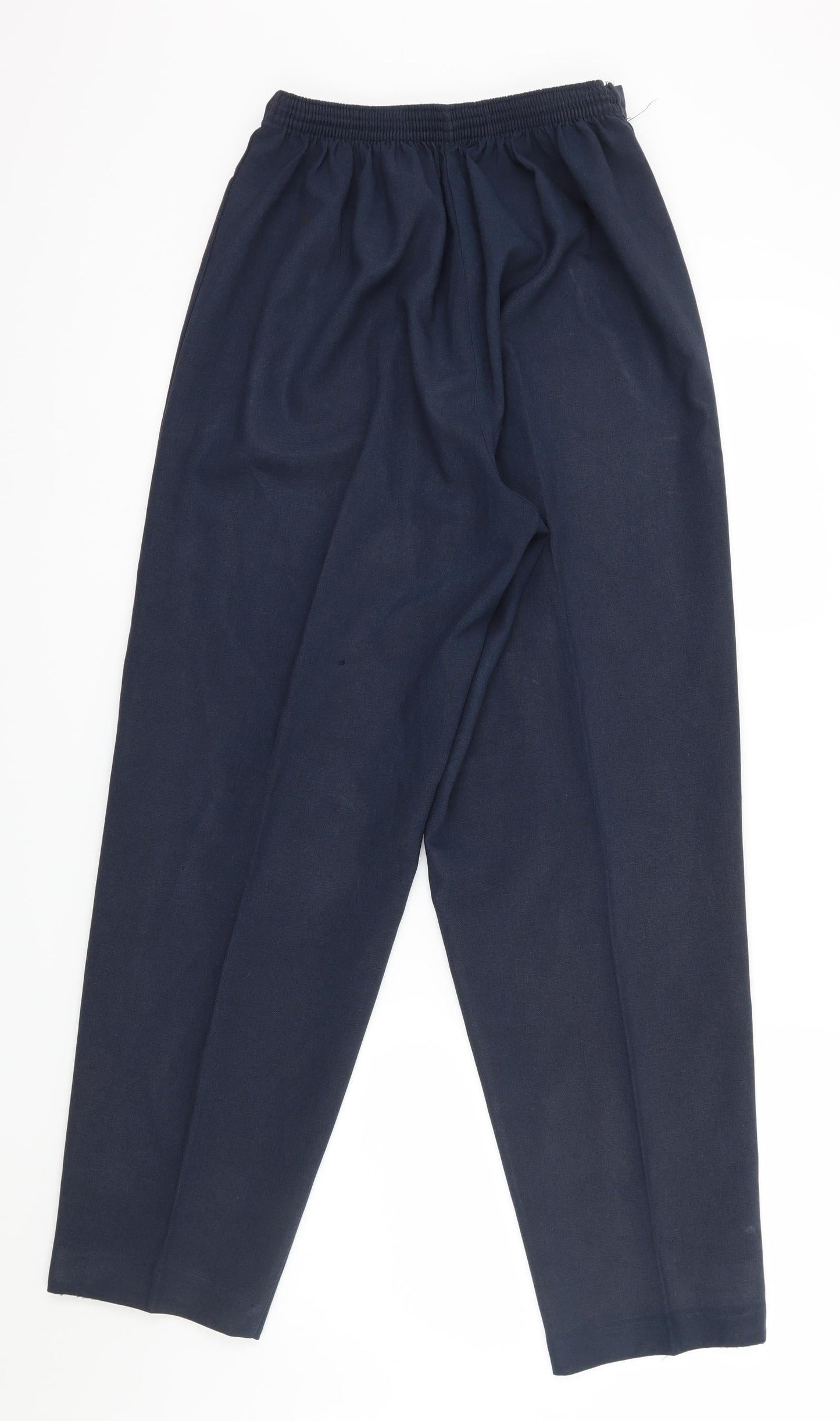 Preworn Womens Blue   Dress Pants Trousers Size 14 L28 in