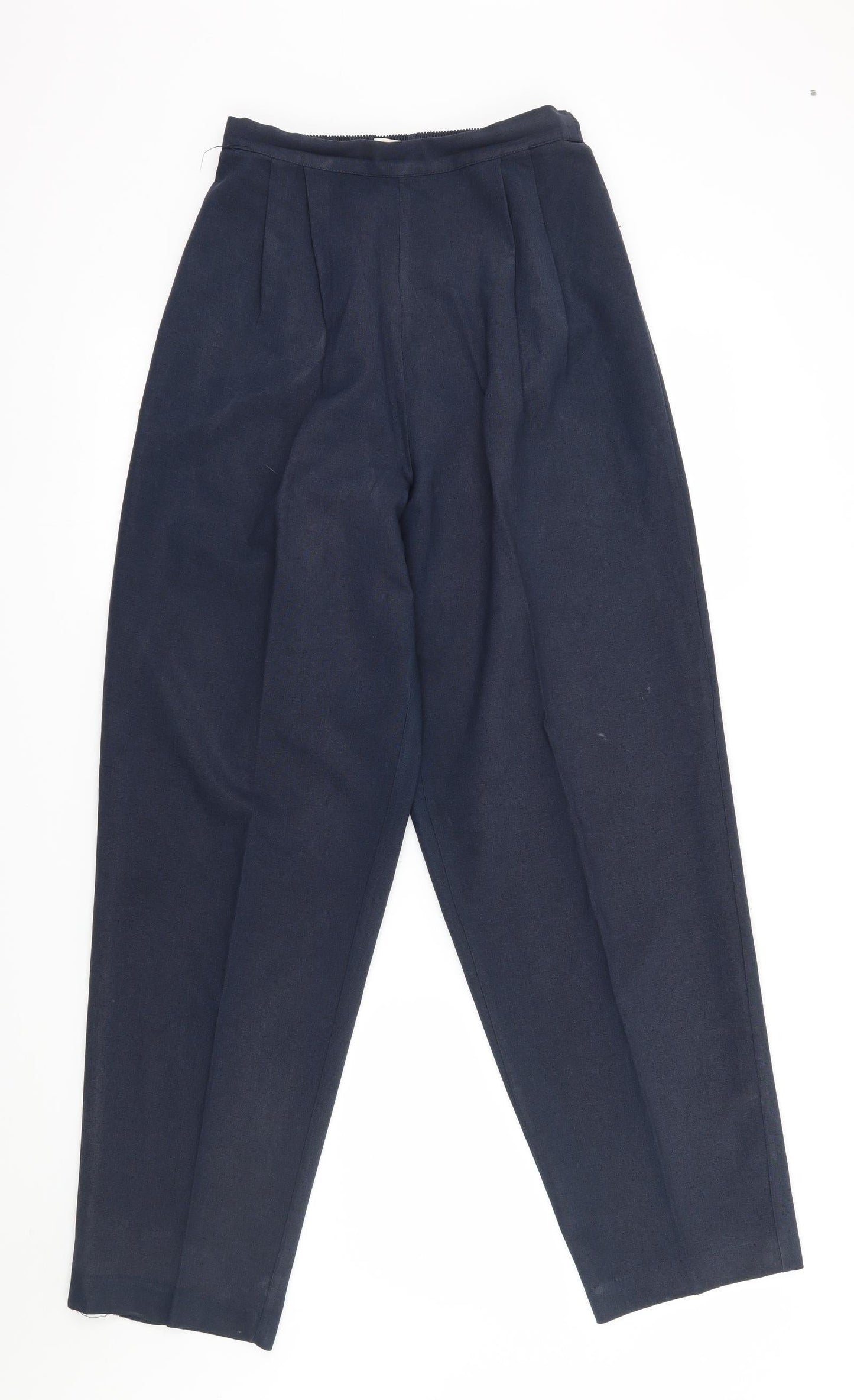 Preworn Womens Blue   Dress Pants Trousers Size 14 L28 in