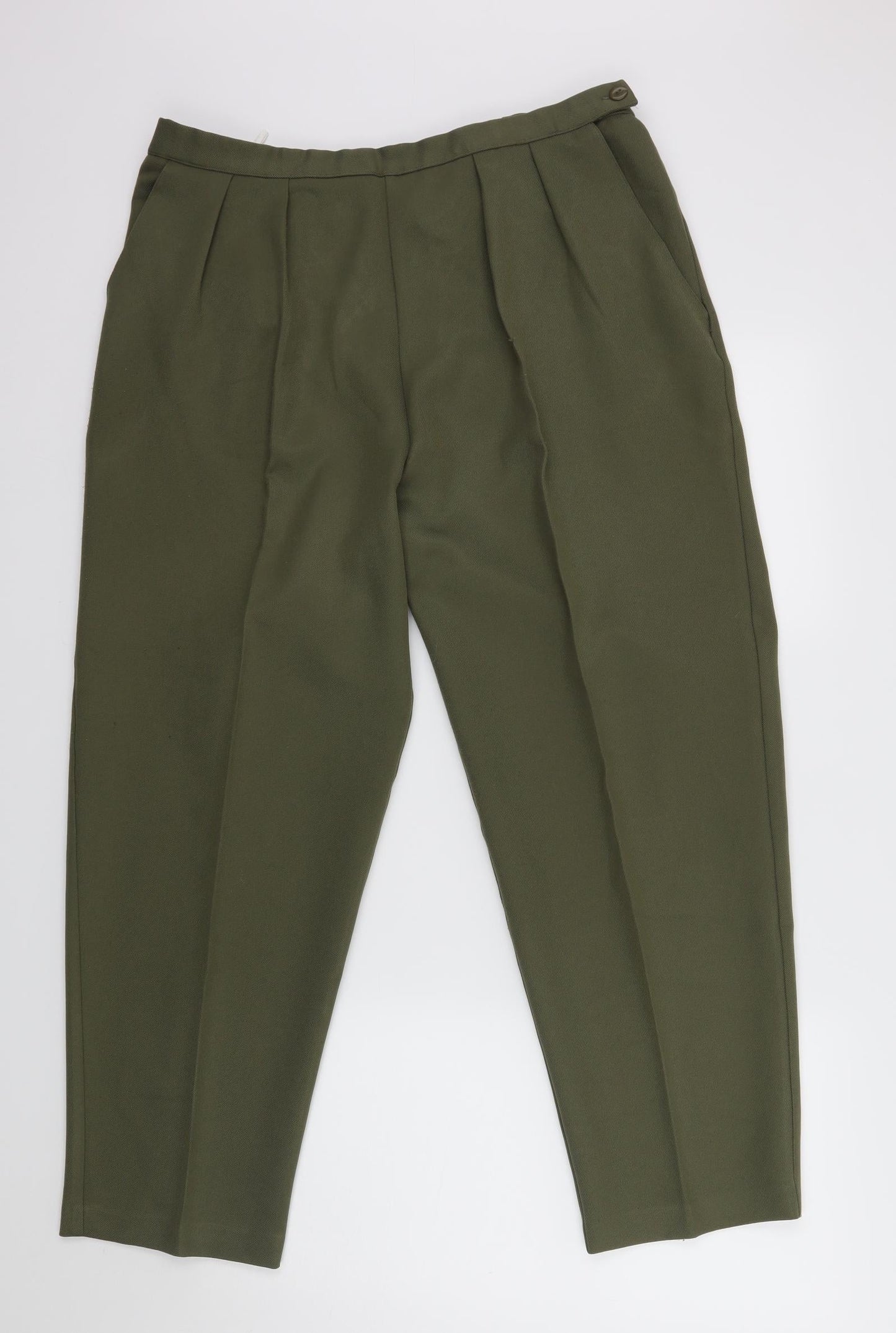 Slimtru Womens Green   Dress Pants Trousers Size 20 L27 in