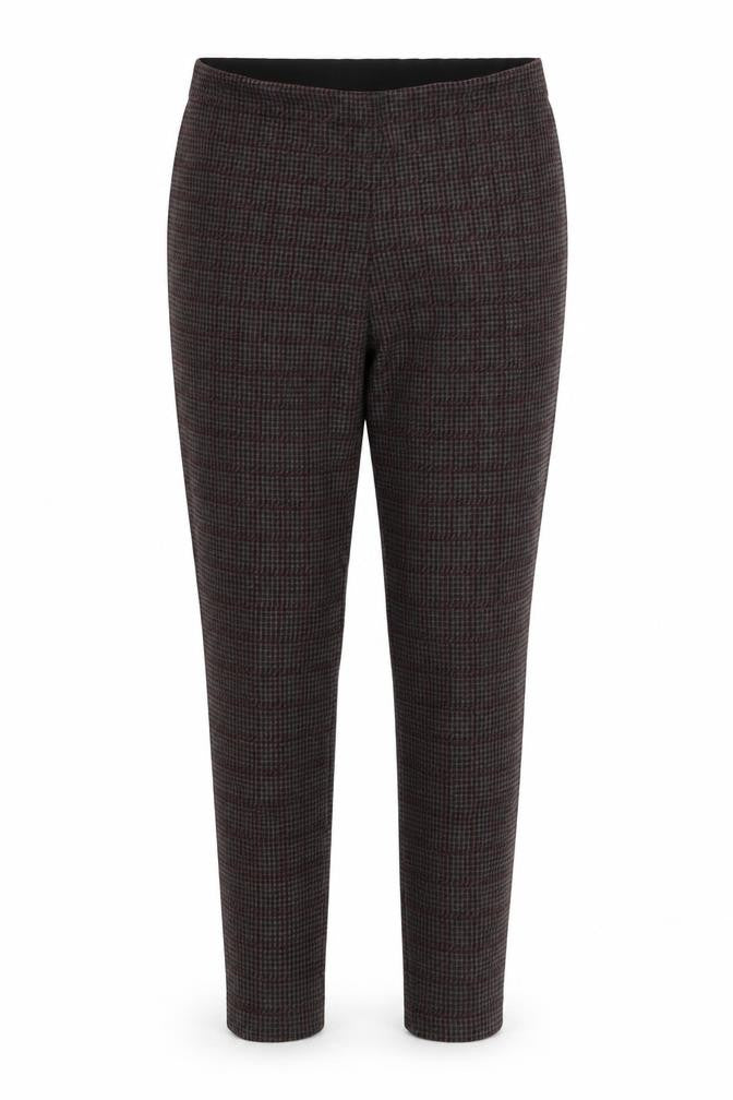 French Connection Womens Red Check  Dress Pants Trousers Size XL L26 in