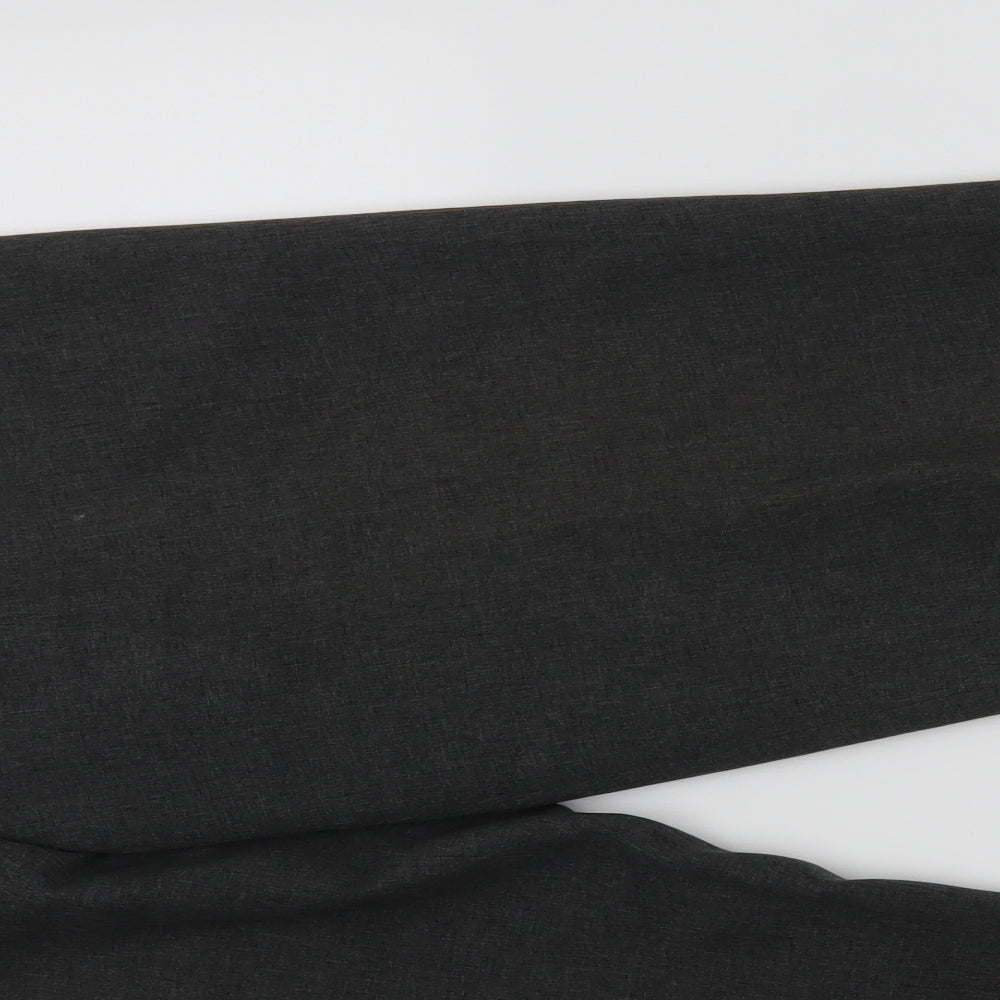 Bonmarché Womens Grey   Dress Pants Trousers Size 14 L28 in