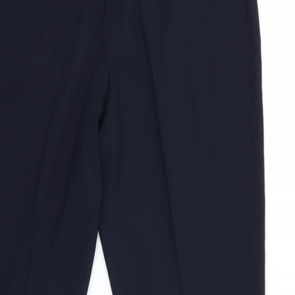 Next Womens Blue   Dress Pants Trousers Size 14 L25 in