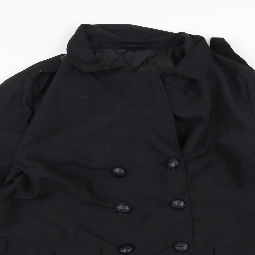Being Casual Womens Black   Jacket  Size 12