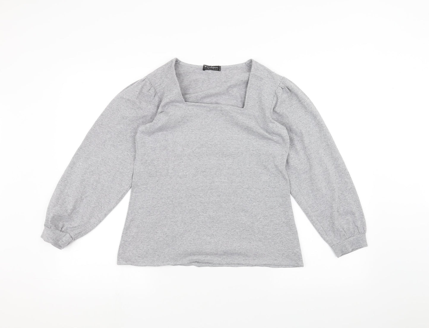 warmspun Womens Grey   Pullover Jumper Size S