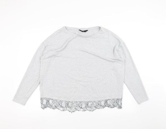 F&F Womens Grey   Pullover Jumper Size 18
