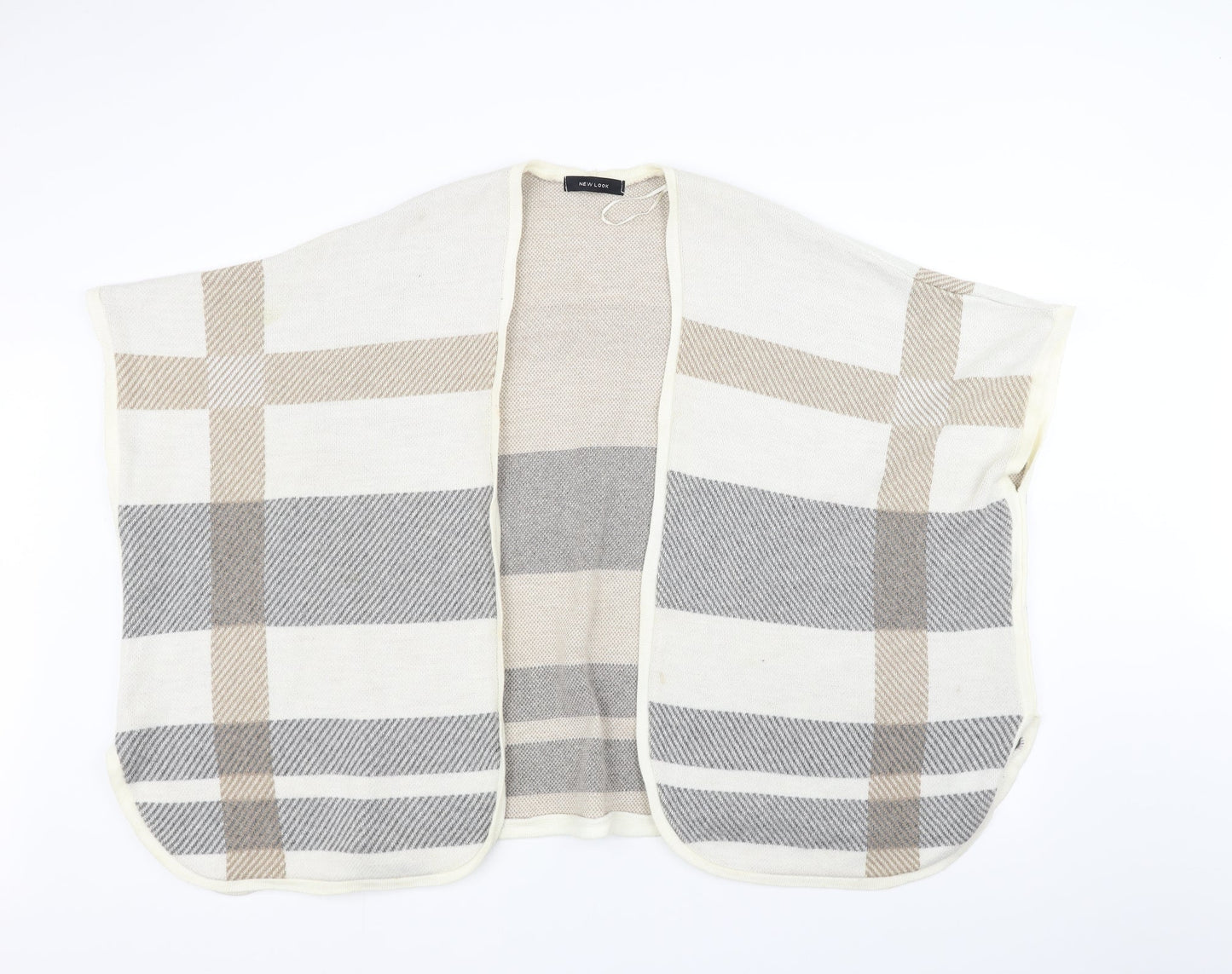 New Look Womens White   Jacket Coatigan One Size