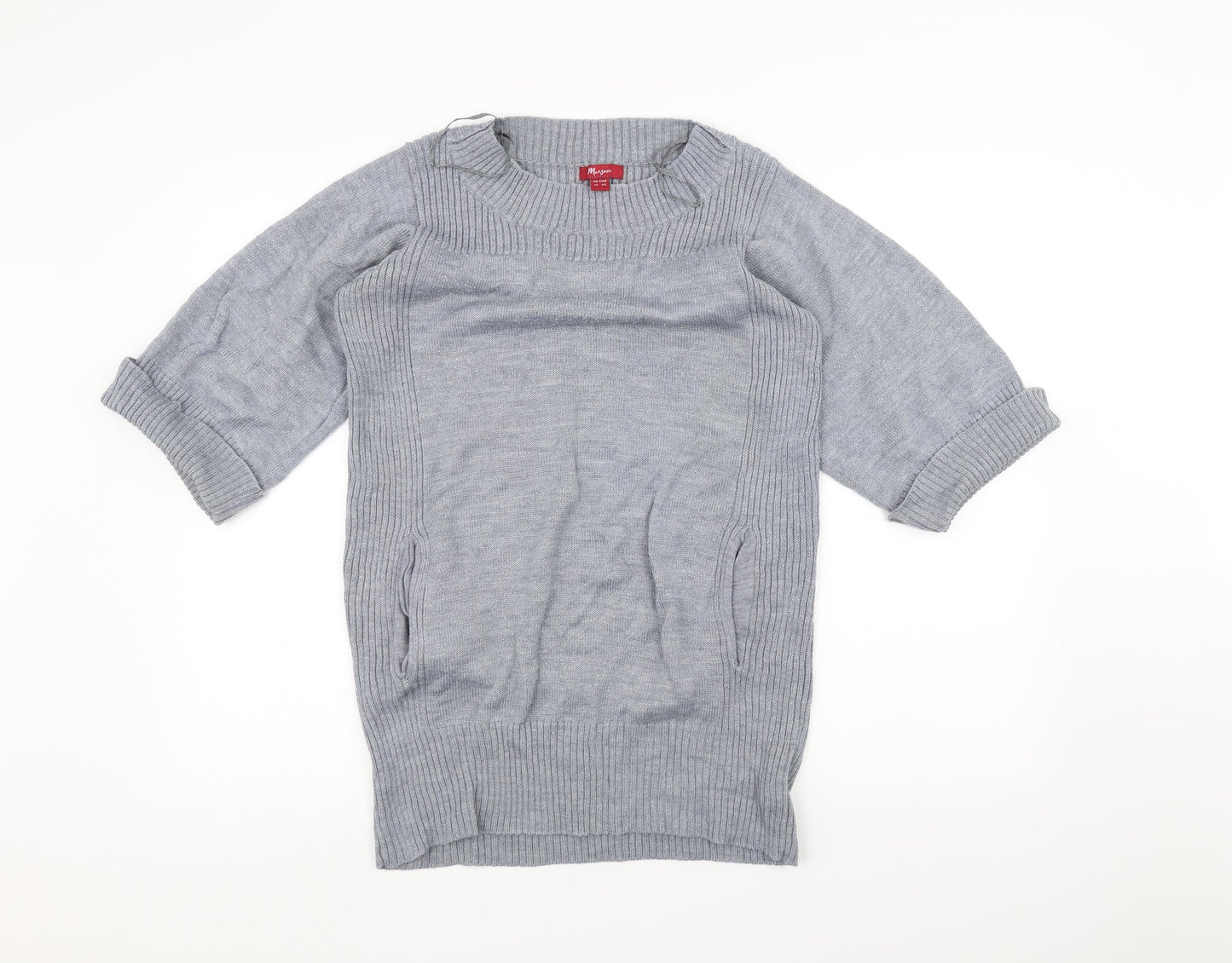 Monsoon Womens Grey   Pullover Jumper Size 12
