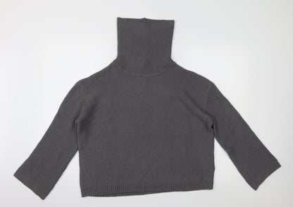 Preloved Divided by H&M Womens Green   Pullover Jumper Size S - Front