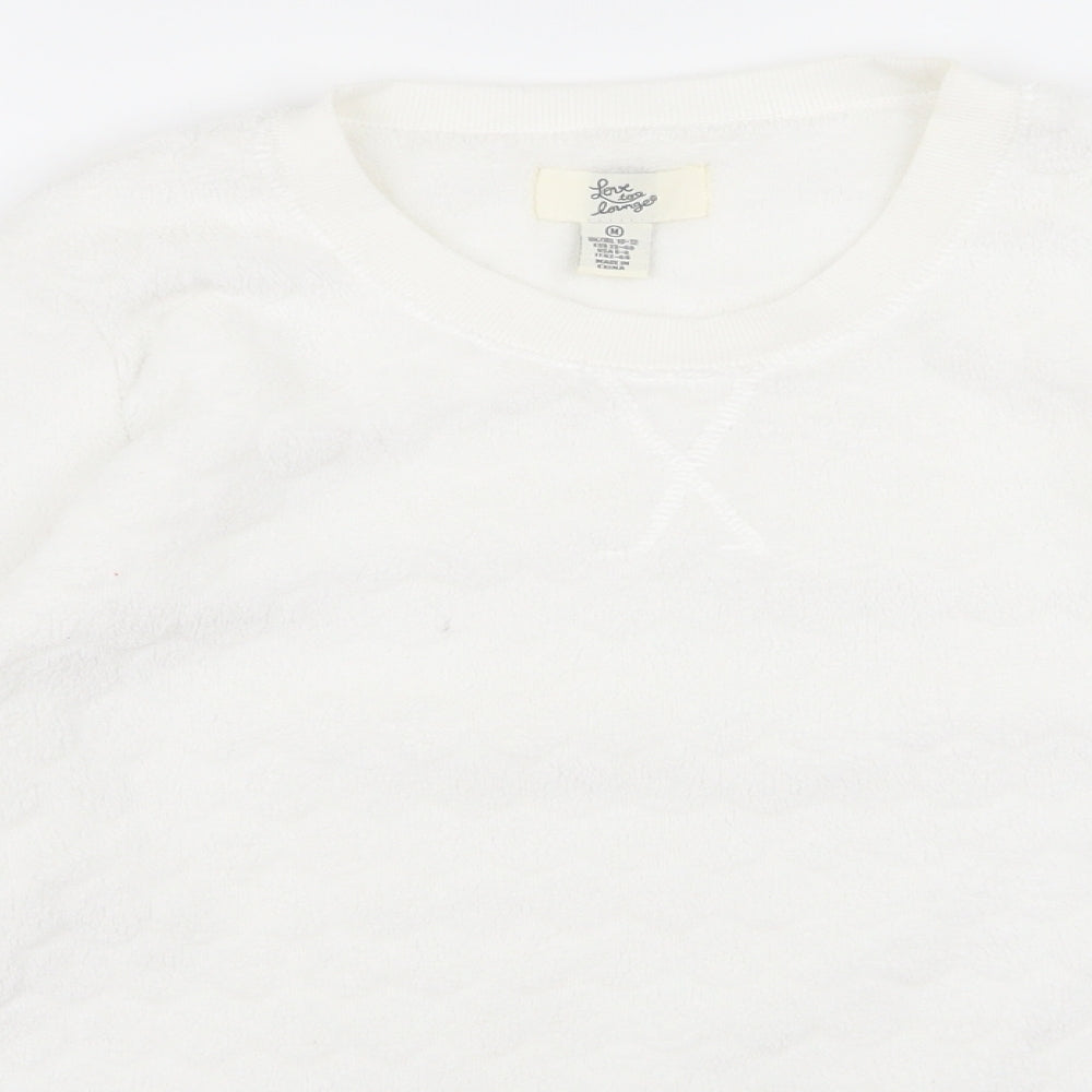 Preworn Womens White   Pullover Jumper Size 10