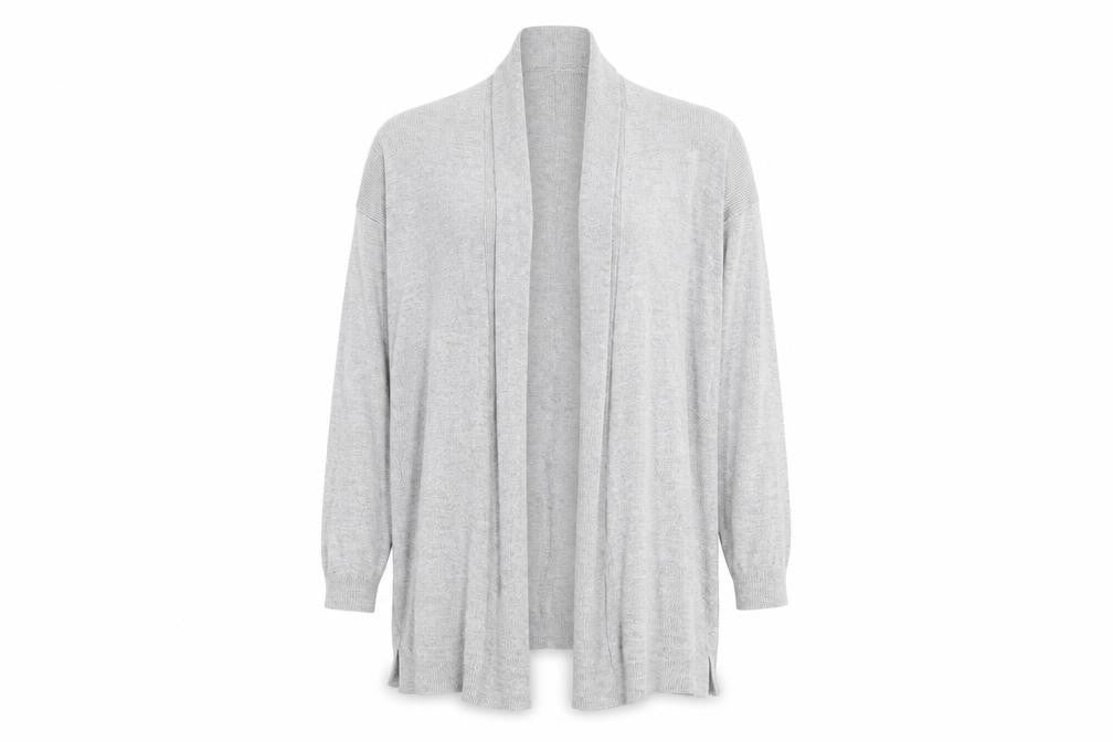 m&s Womens Grey   Cardigan Jumper Size 8