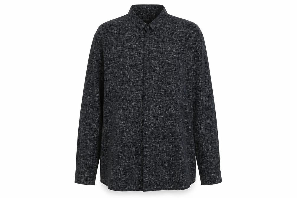 priamrk Womens Black   Basic Button-Up Size 14