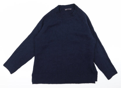 Marks & Spencer Womens Blue   Pullover Jumper Size M
