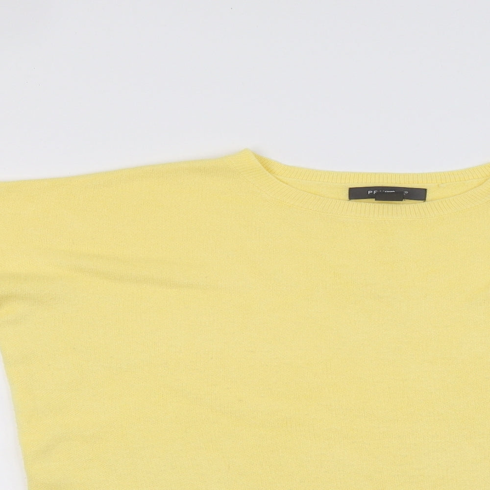 Primark Womens Yellow   Henley Jumper Size 10