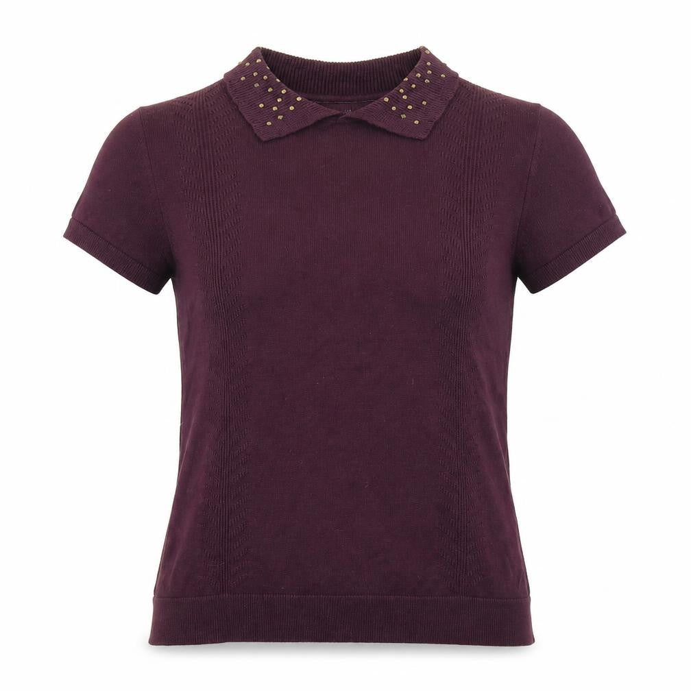 LIMITED Womens Purple   Basic T-Shirt Size 10