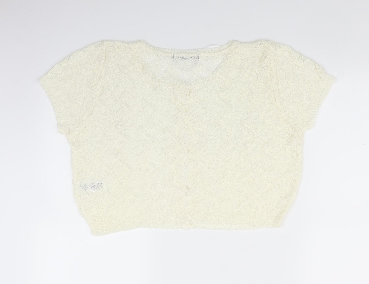 Atmosphere Womens White   Cardigan Jumper Size 14