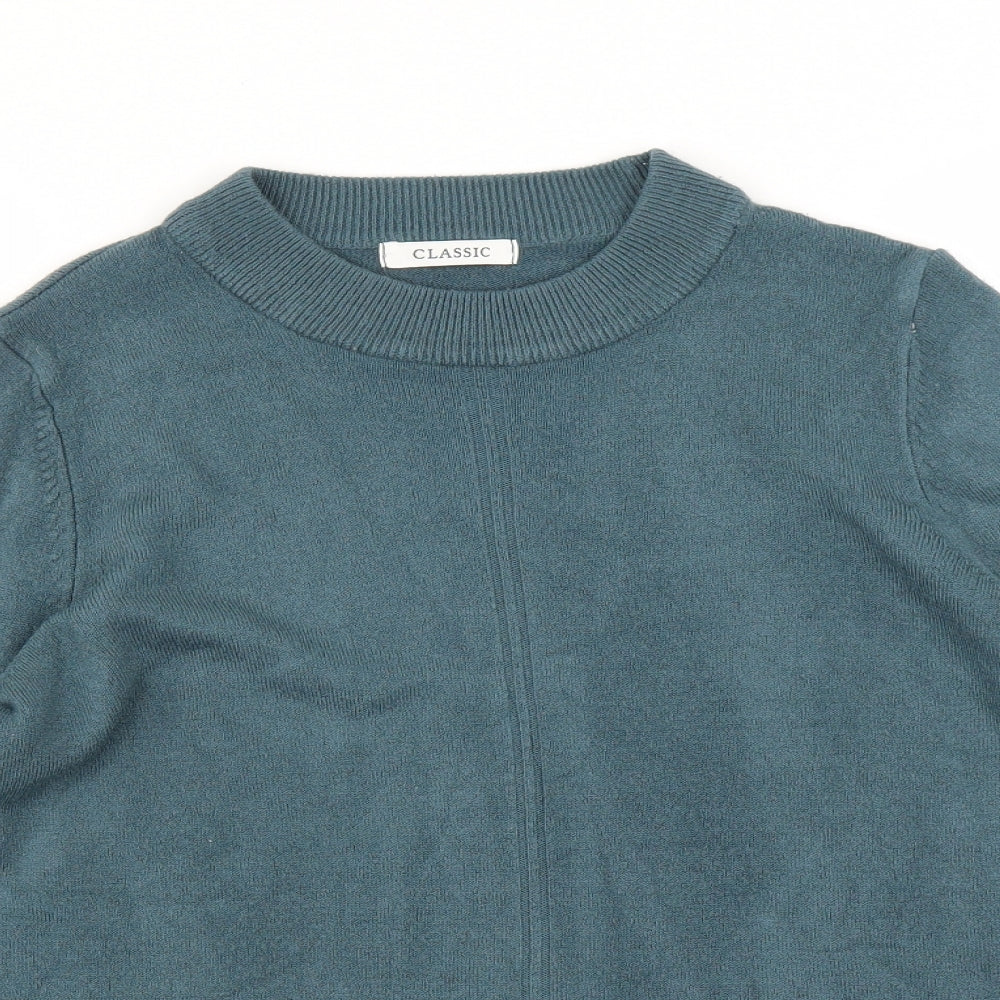 Marks and Spencer Womens Blue   Pullover Jumper Size 14