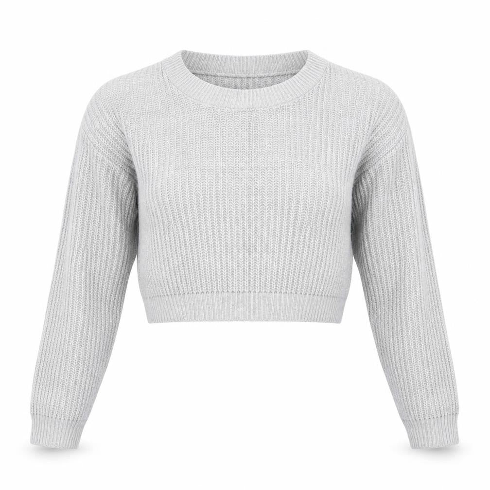Boohoo Womens Grey   Pullover Jumper Size S