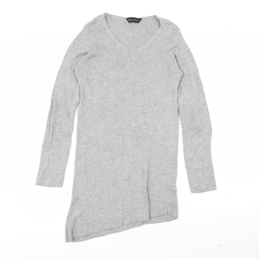 Dorothy Perkins Womens Grey   Pullover Jumper Size 10