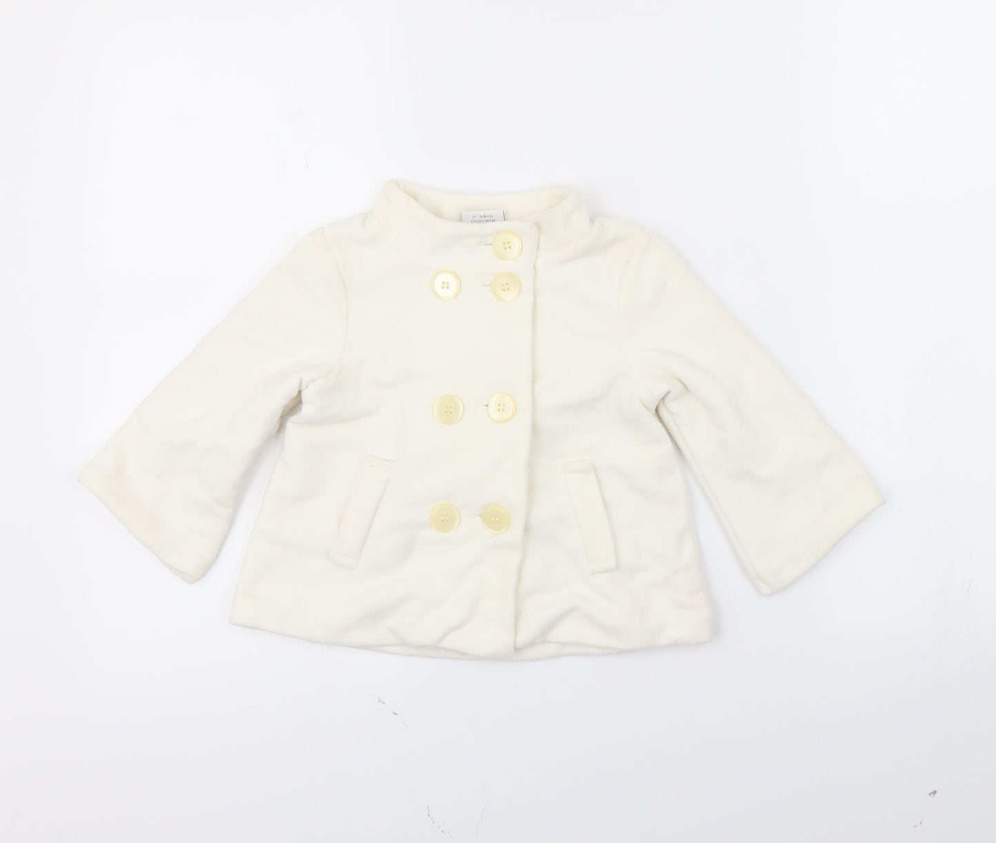 NEXT Girls White   Jacket  Size 12 Months
