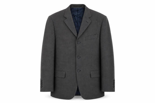 Marks & Spencer Mens Blue   Jacket Blazer Size 40  - shoulder pads