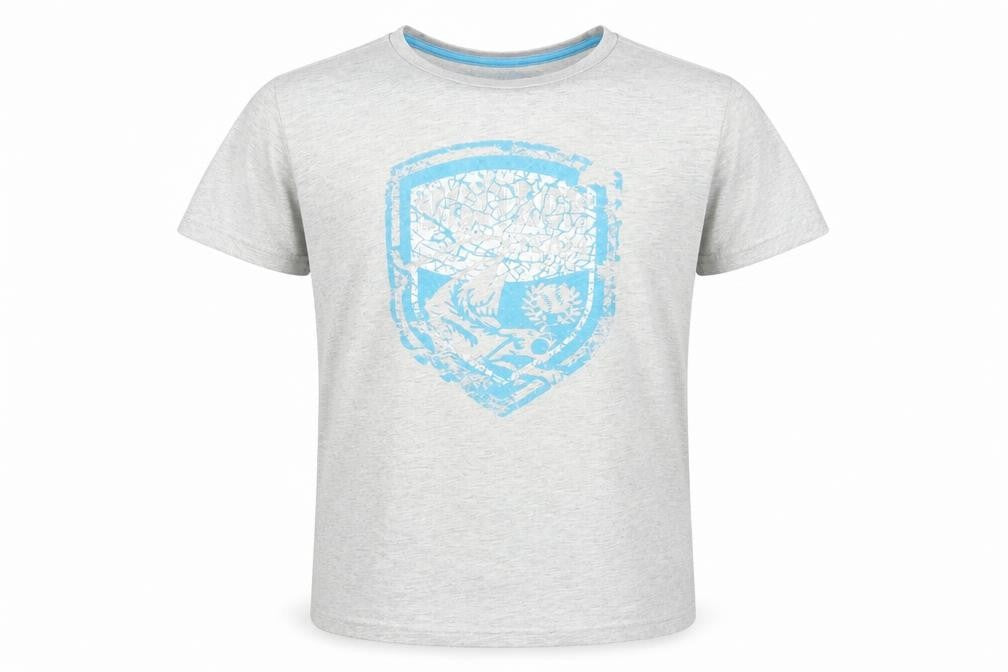 Smyx Boys Grey   Basic T-Shirt Size 14 Years