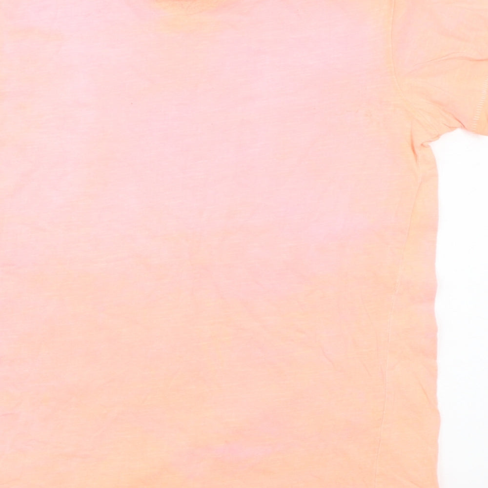 Matalan Boys Pink Batik  Basic T-Shirt Size 12 Years